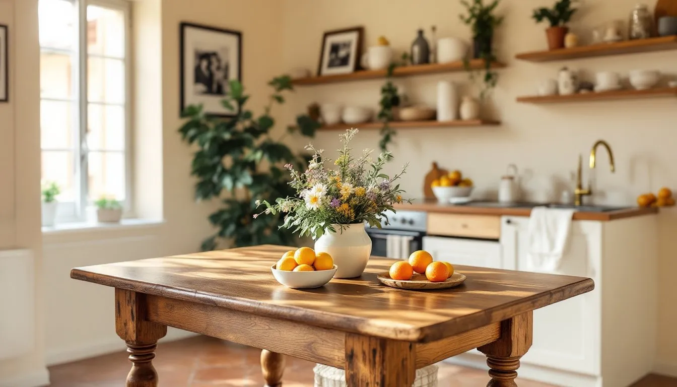 Cucina e soggiorno comuni